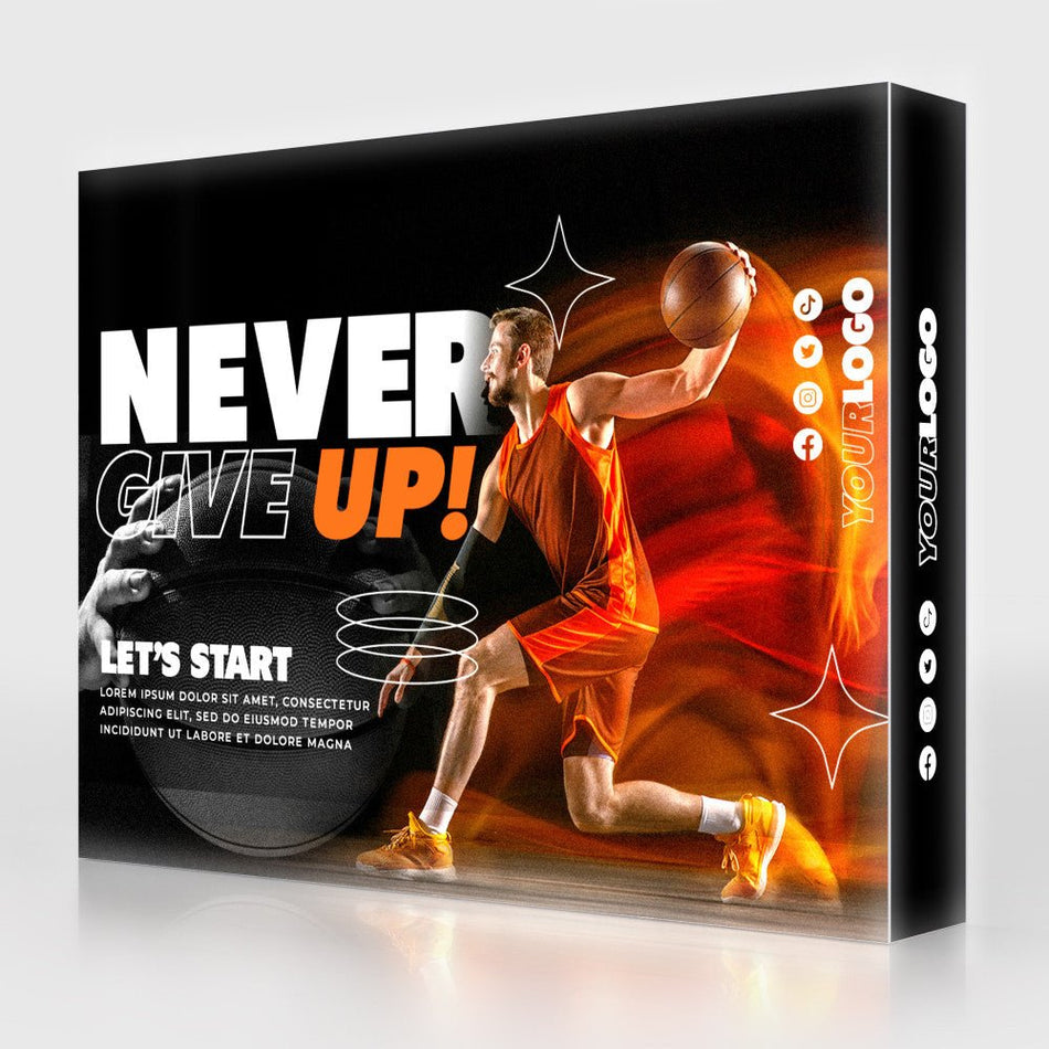 10ft SEG Edge - lit Popup Display - Blitz Sign & Displays