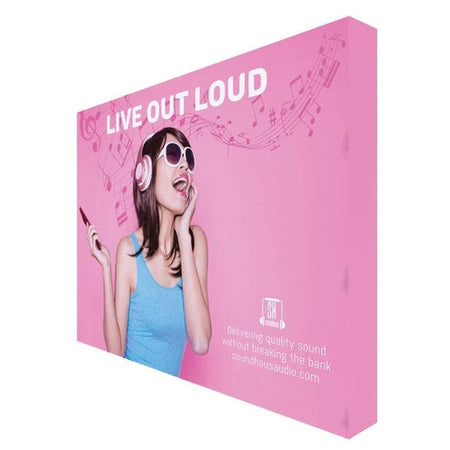 10ft Straight Velcro Fabric Pop Up Display - Blitz Sign & Displays