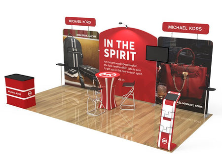 10x20ft Booth 06 Double Shot - Blitz Sign & Displays