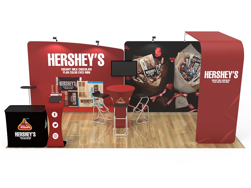10x20ft Booth 13 Immerse - Blitz Sign & Displays