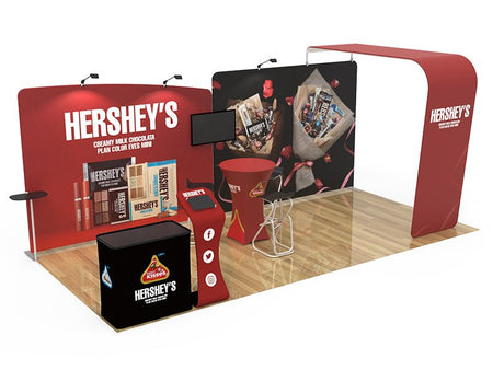10x20ft Booth 13 Immerse - Blitz Sign & Displays