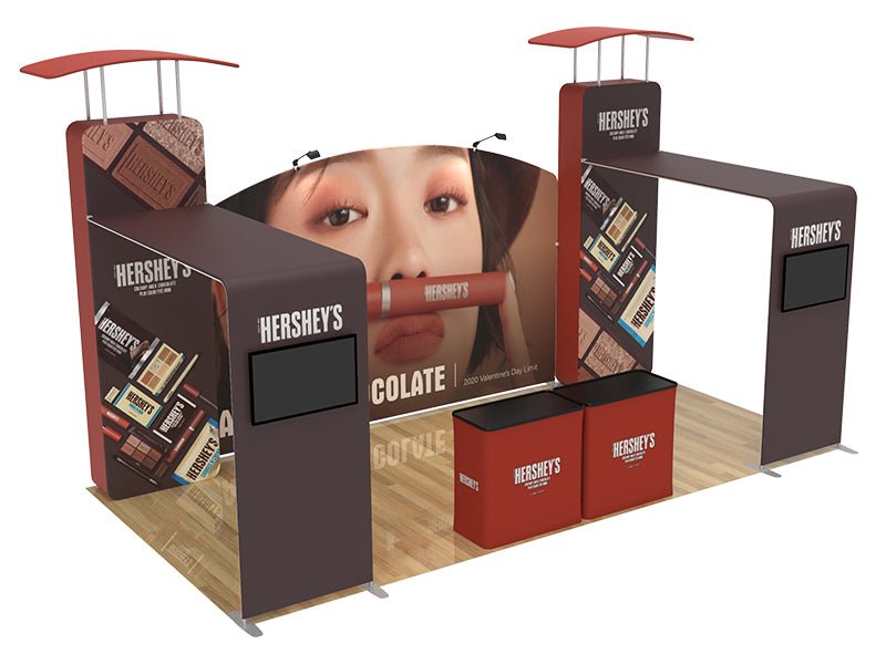 10x20ft Booth 14 Corridor - Blitz Sign & Displays