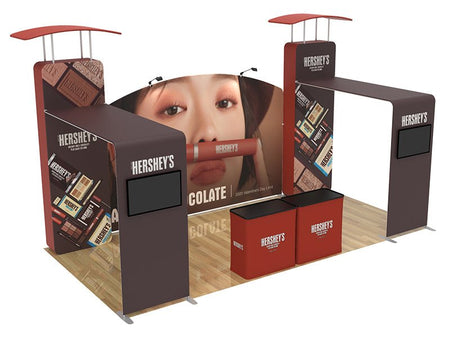 10x20ft Booth 14 Corridor - Blitz Sign & Displays
