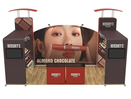 10x20ft Booth 14 Corridor - Blitz Sign & Displays