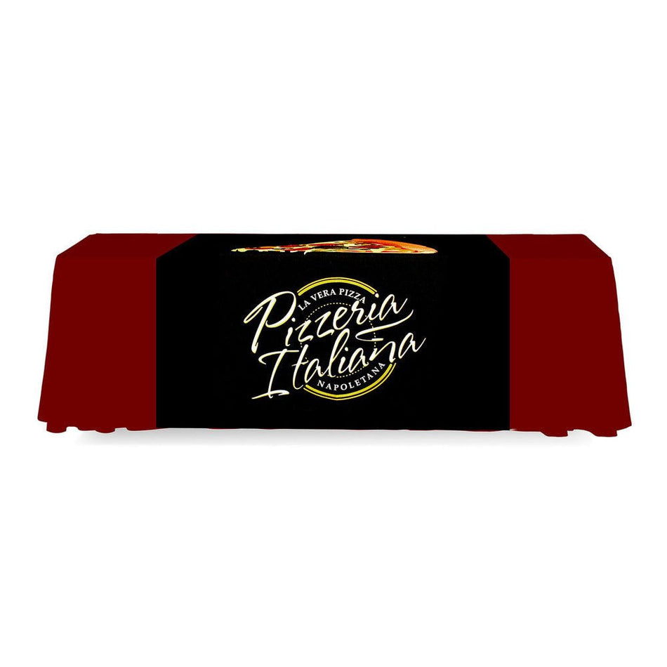 4 ft. Table Runner FullBack Dye Sub Print - Blitz Sign & Displays