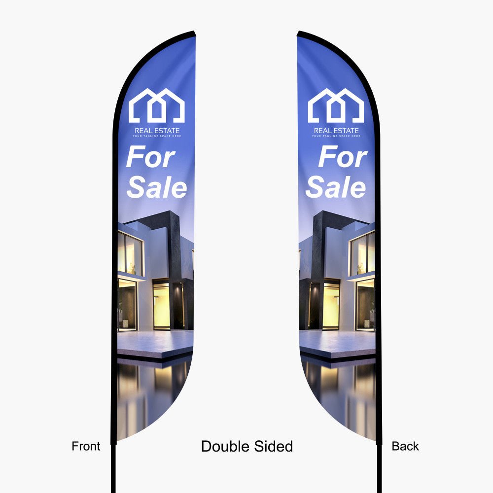 Feather Convex Flag 10.5 ft.(Medium) - Blitz Sign & Displays