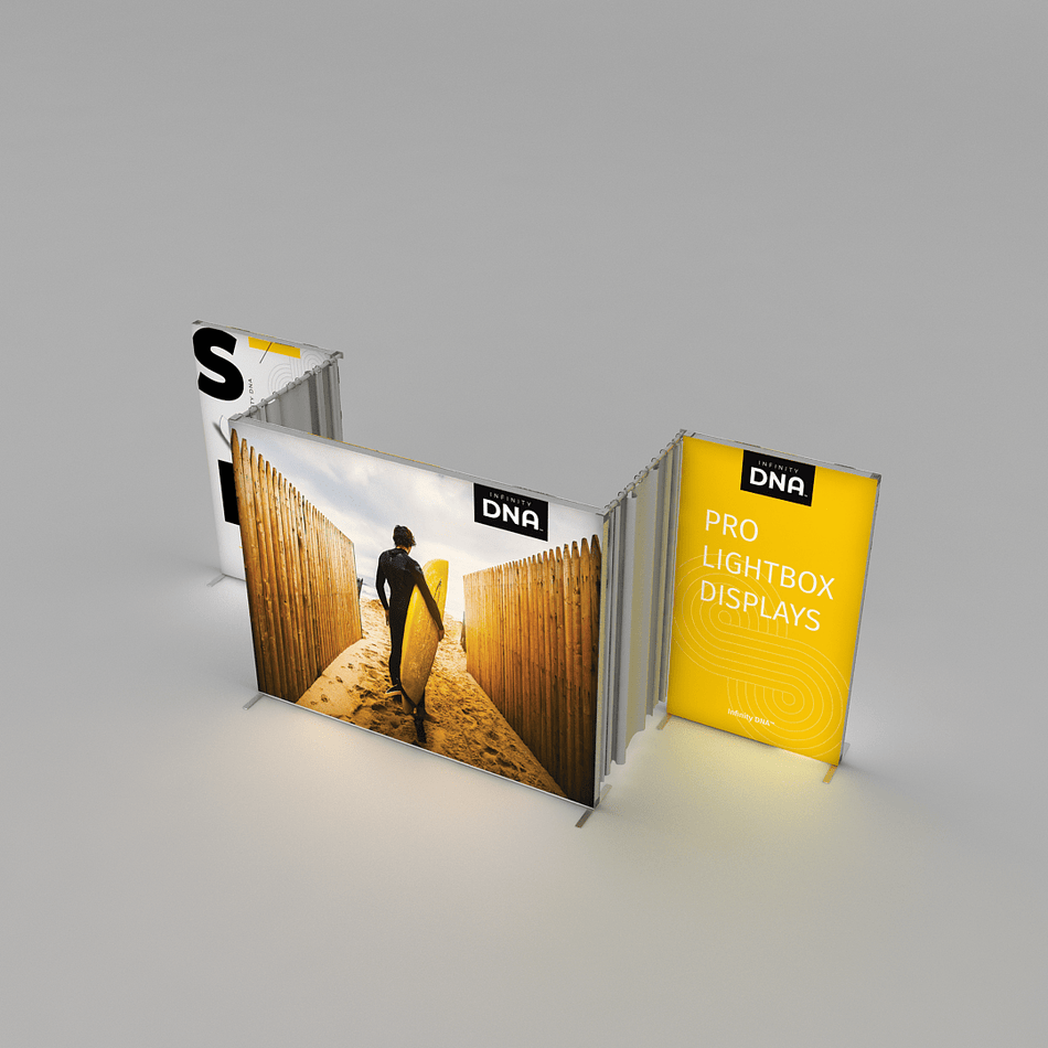 Infinity DNA™ Pro Privacy Curtains - Blitz Sign & Displays