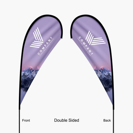 Teardrop Flag:13.5ft, 11.2ft, 9ft, 7ft - Blitz Sign & Displays