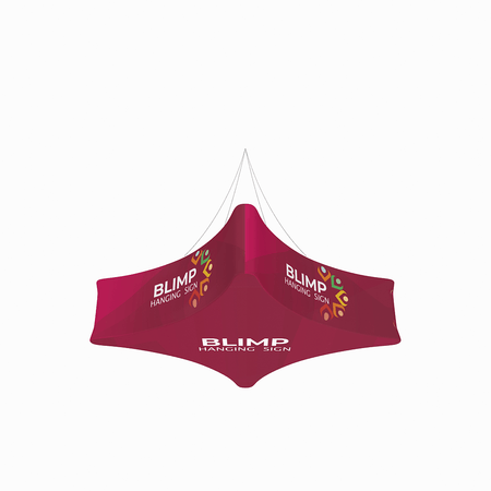 WaveLine® Blimp Quad Curved 12FT - Blitz Sign & Displays