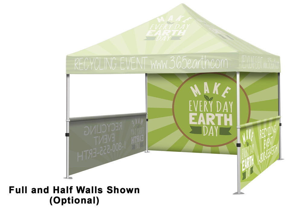 10ft Tent Full Wall (Full Color) - Blitz Sign & Displays
