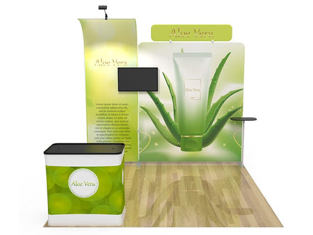 10x10ft Custom Booth 16 - Blitz Sign & Displays