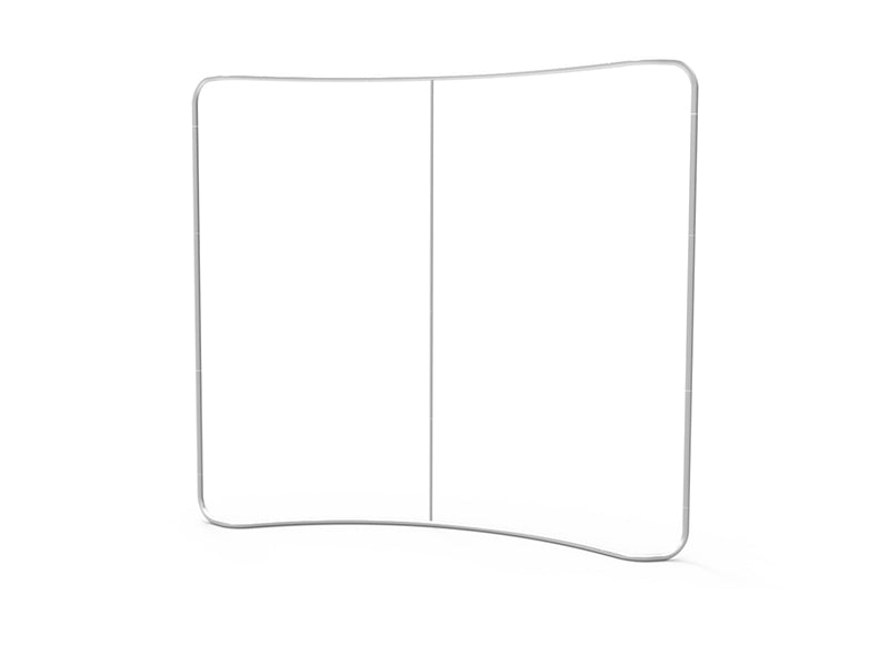 8ft Curve Tension Fabric Display(Hardware Only) - Blitz Sign & Displays