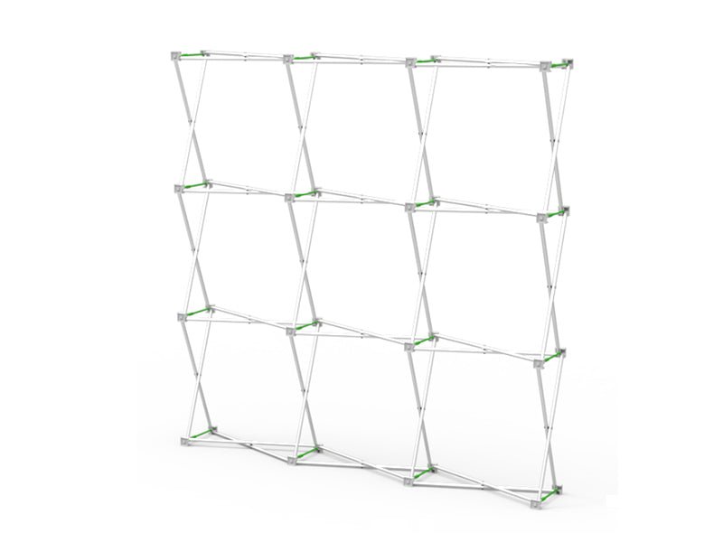 8ft Straight Velcro Fabric Pop Up Display - Blitz Sign & Displays