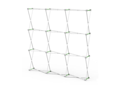 8ft Straight Velcro Fabric Pop Up Display - Blitz Sign & Displays