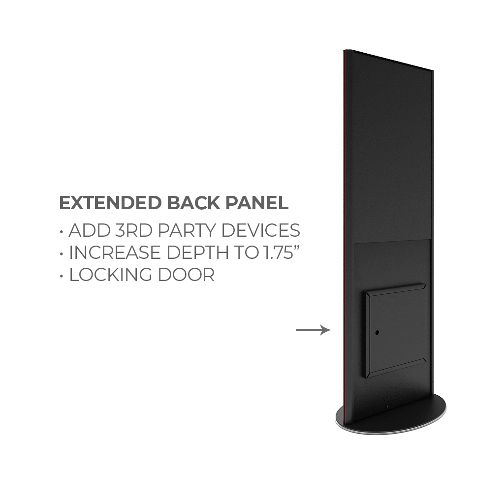 Blade 58" - 4K Digital Signage Kiosk - Blitz Sign & Displays