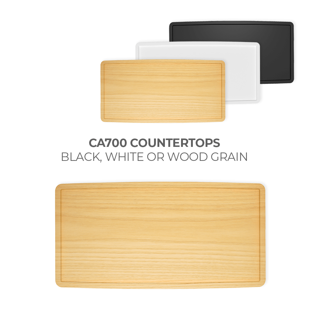 CA700 Exhibit Case and Counter w/Printed Graphic - Blitz Sign & Displays