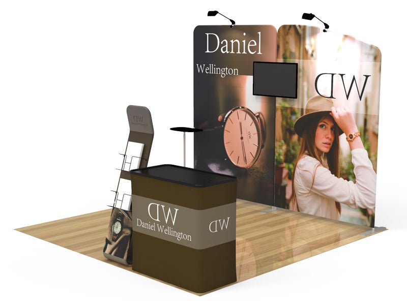 Custom Booth 10x10 A - 1 Daniel - Blitz Sign & Displays