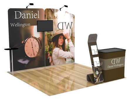 Custom Booth 10x10 A - 1 Daniel - Blitz Sign & Displays
