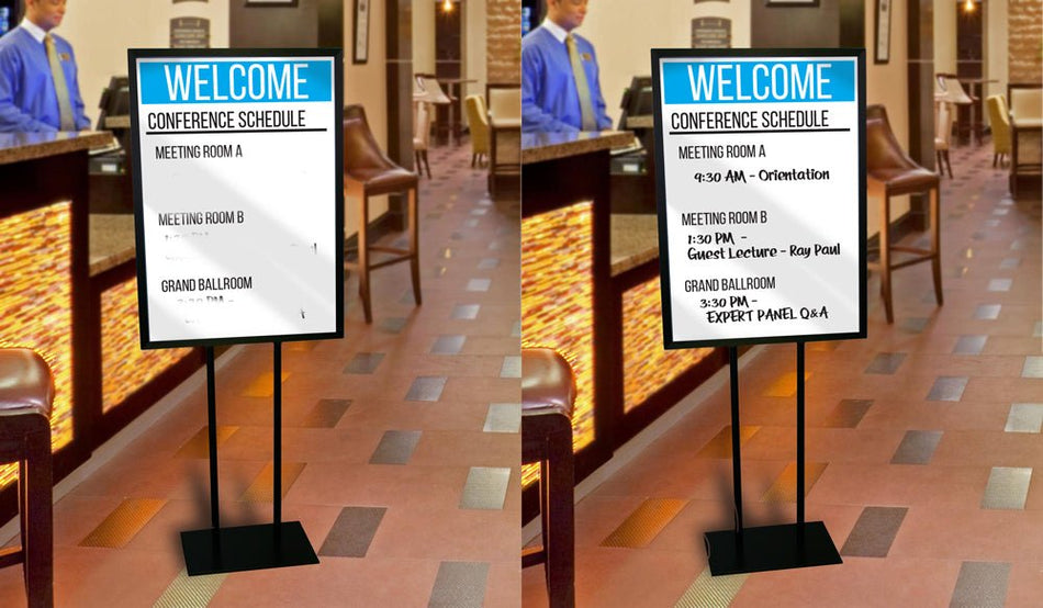 Dry Erase PVC Board - $9.00 a sq ft - Blitz Sign & Displays