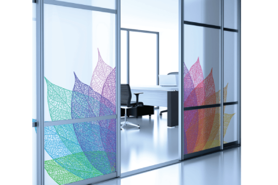 Etched (Printable Frosted Vinyl) $6.99 per sq ft - Blitz Sign & Displays