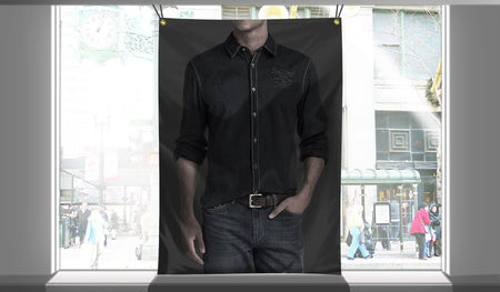 Fabric Banner (9.5oz. Blockout) $7.99 a sq ft - Blitz Sign & Displays