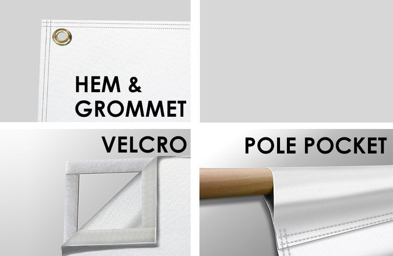 Fabric Banner (9.5oz. Blockout) $7.99 a sq ft - Blitz Sign & Displays