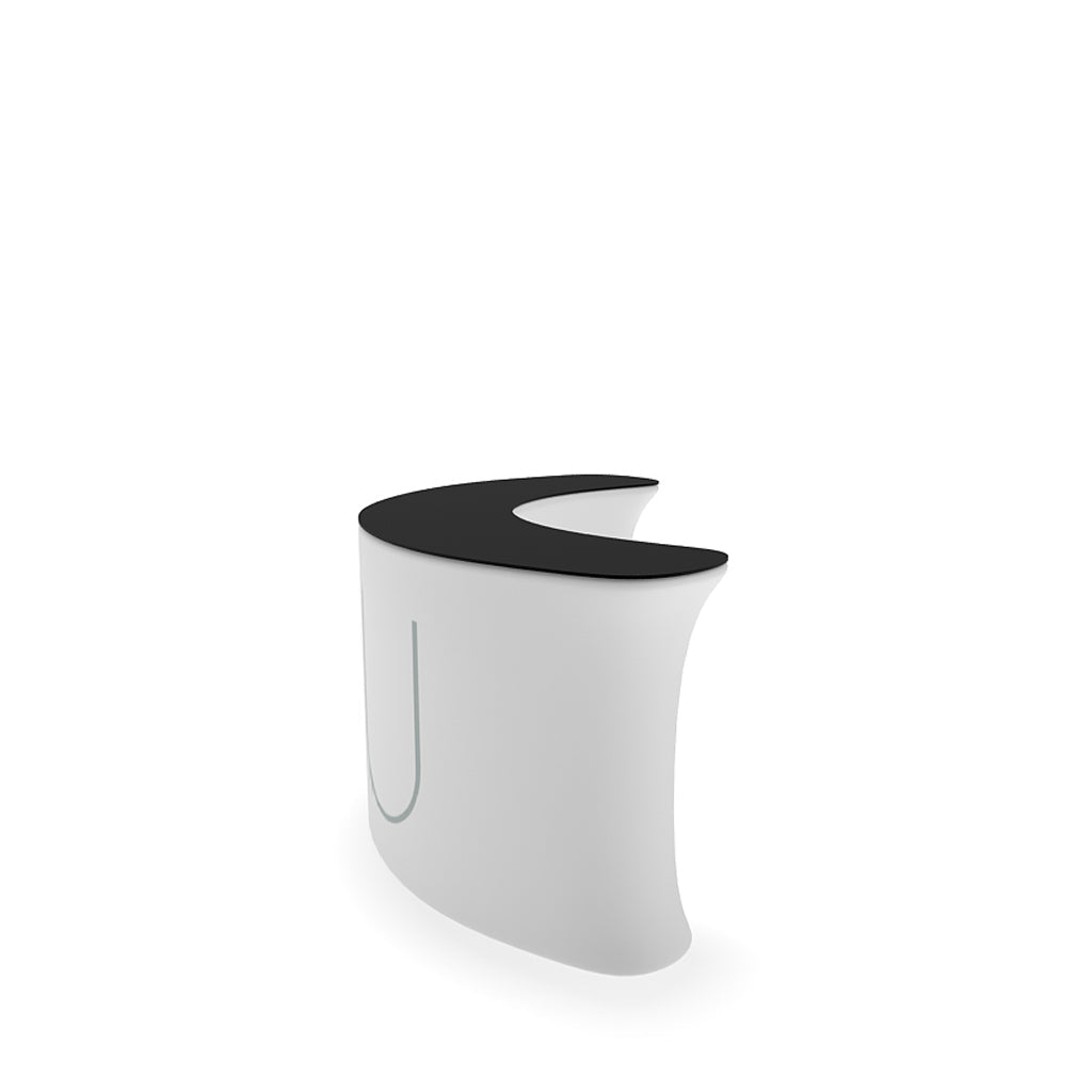 InfoDesk Counter - Concave Curved 9'W - Blitz Sign & Displays