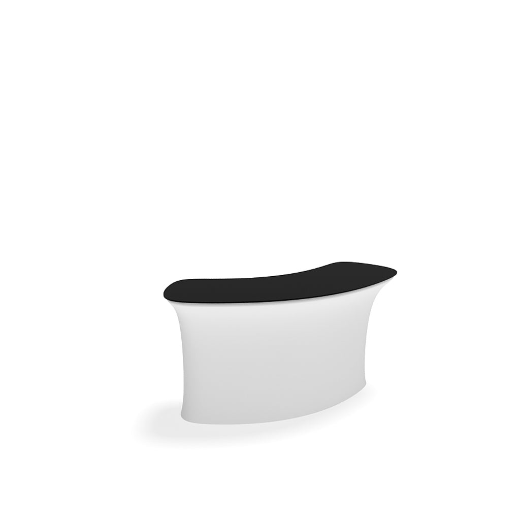 InfoDesk Counter - Convex Curved 6'W - Blitz Sign & Displays