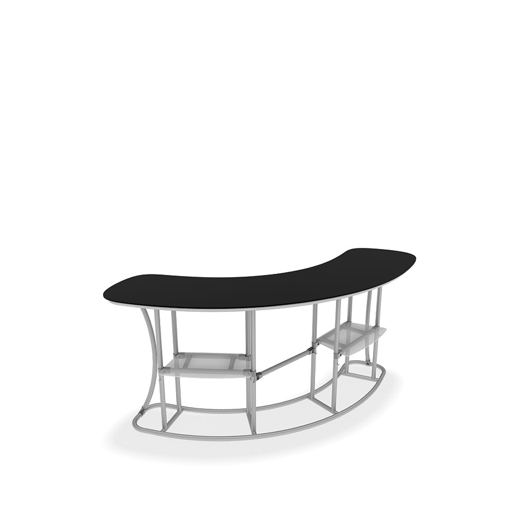 InfoDesk Counter - Convex Curved 7'W - Blitz Sign & Displays