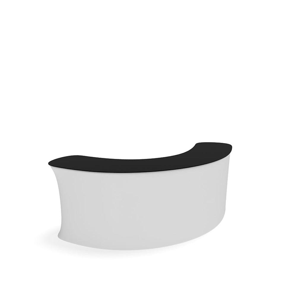 InfoDesk Counter - Convex Curved 9'W - Blitz Sign & Displays