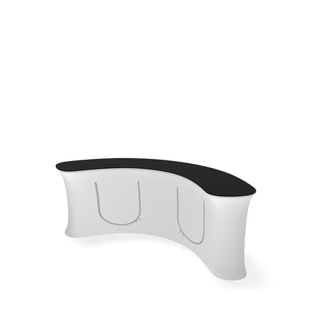 InfoDesk Counter - Convex Curved 9'W - Blitz Sign & Displays