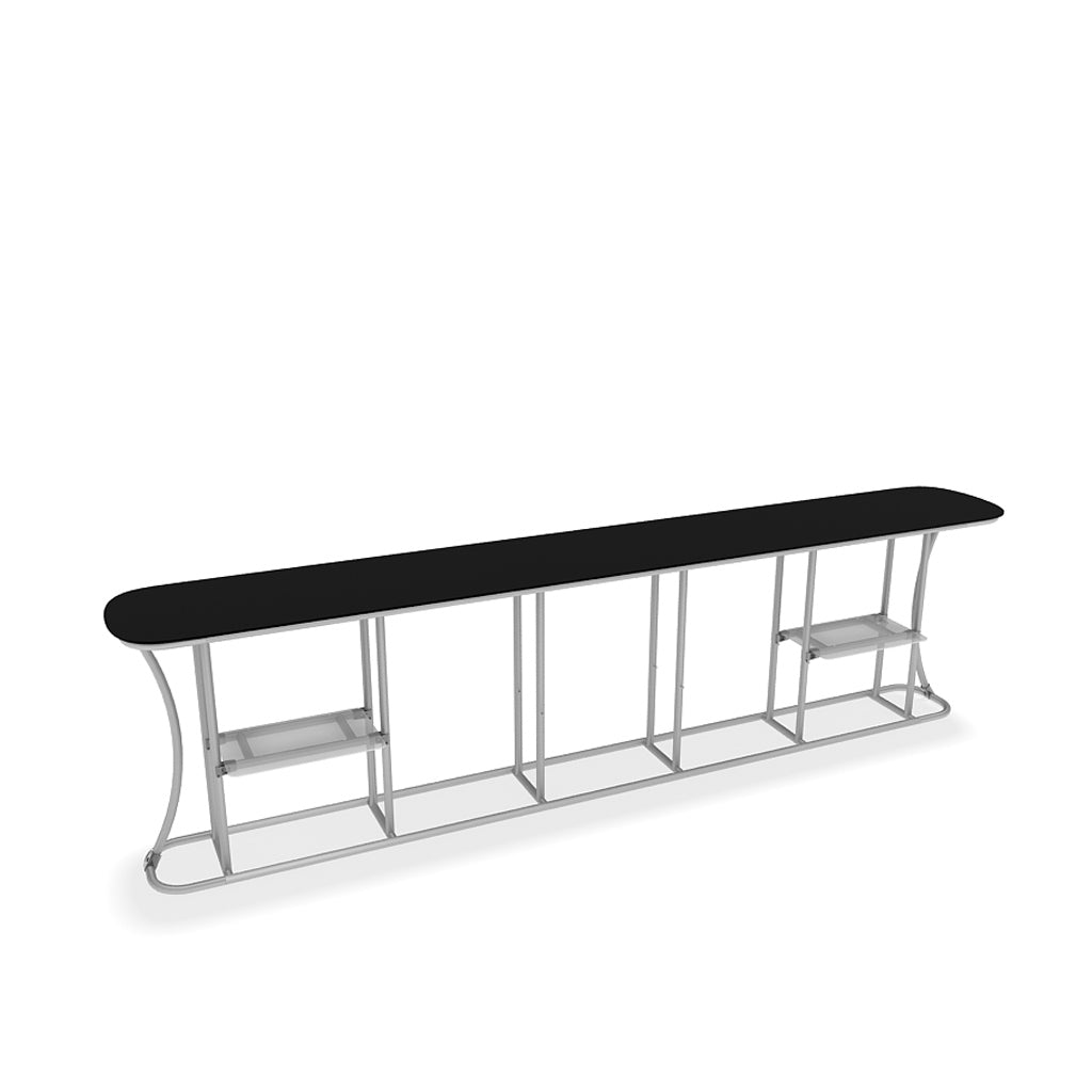 InfoDesk Counter - Straight 12'W - Blitz Sign & Displays