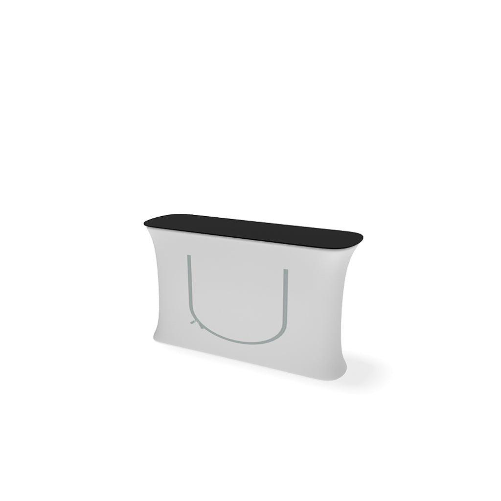 InfoDesk Counter - Straight 6'W - Blitz Sign & Displays