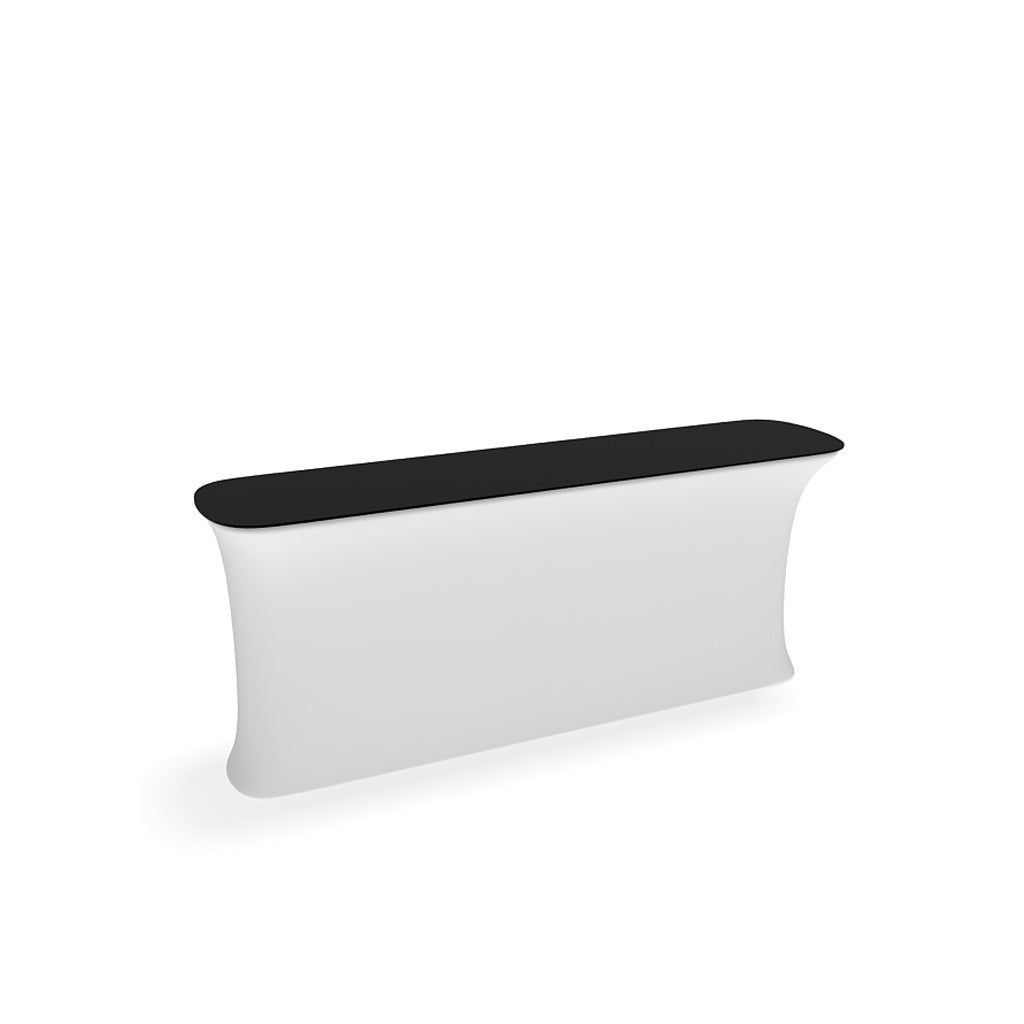 InfoDesk Counter - Straight 8'W - Blitz Sign & Displays