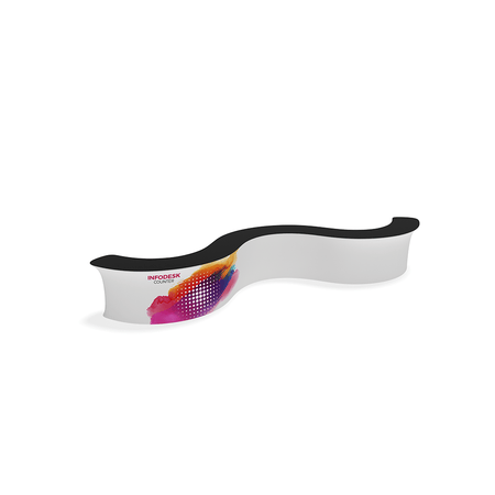 InfoDesk Counter - W - Shaped - Blitz Sign & Displays