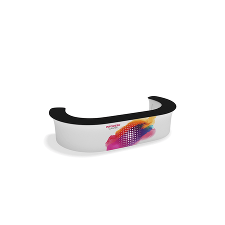 InfoDesk Counter - Wide U Shaped - Blitz Sign & Displays