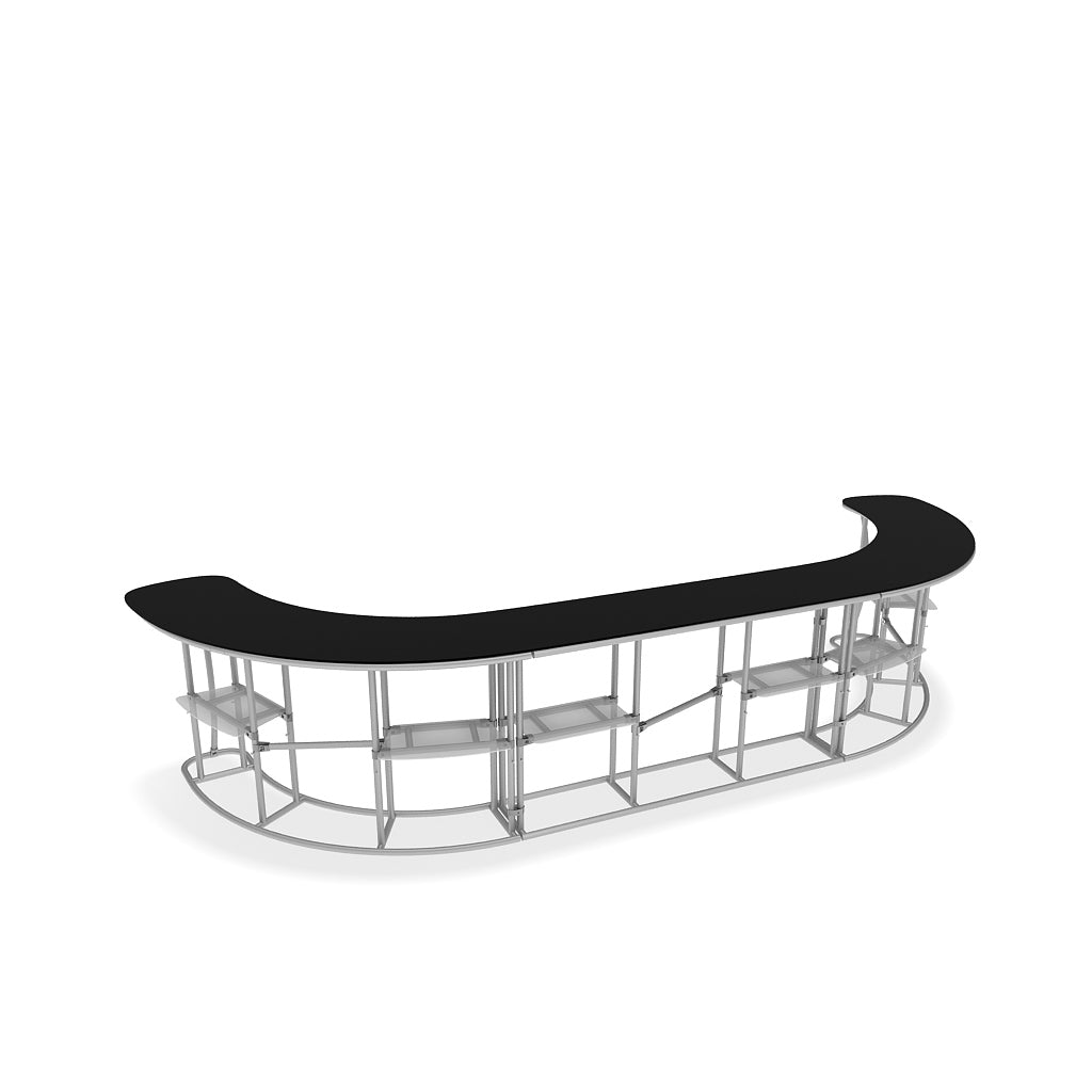 InfoDesk Counter - Wide U Shaped - Blitz Sign & Displays