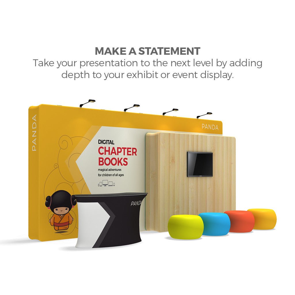 Monolith 10ft Display Wall / 10ft x 10ft - Blitz Sign & Displays