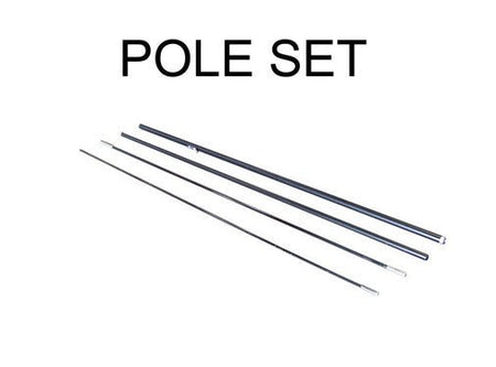 Pole Set (Feather Angled Flag) - Blitz Sign & Displays