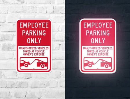 Reflective Aluminum Sign - Blitz Sign & Displays
