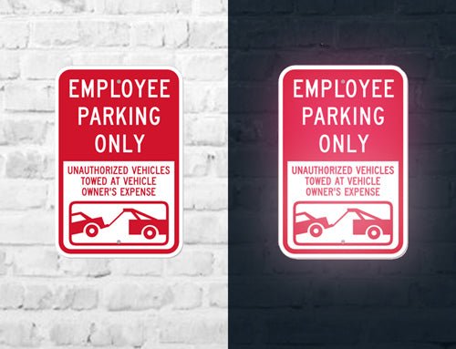 Reflective Aluminum Sign - Blitz Sign & Displays
