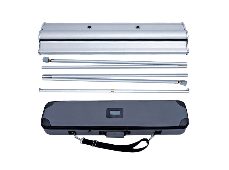 SD Retractable Hardware Only - 60"x92" (Silver) - Blitz Sign & Displays