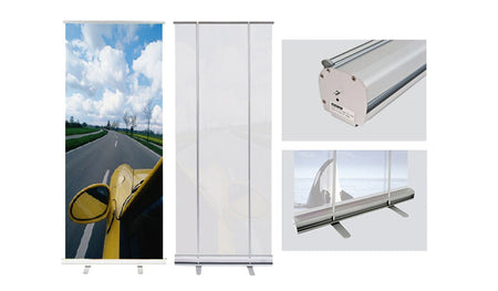 Standard Retractable Hardware Only 47"x81" - Blitz Sign & Displays