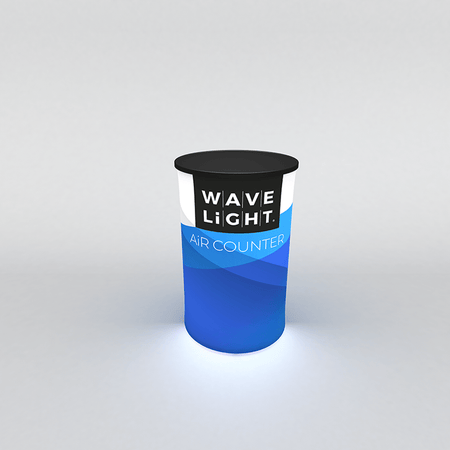 WaveLight® Air Backlit Inflatable Counter - Circular - Blitz Sign & Displays