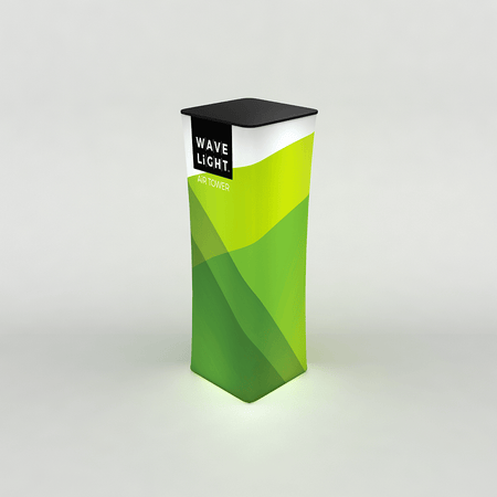 WaveLight® Air Backlit Inflatable Square Tower - 3ft x 3ft x 7.5ft - Blitz Sign & Displays