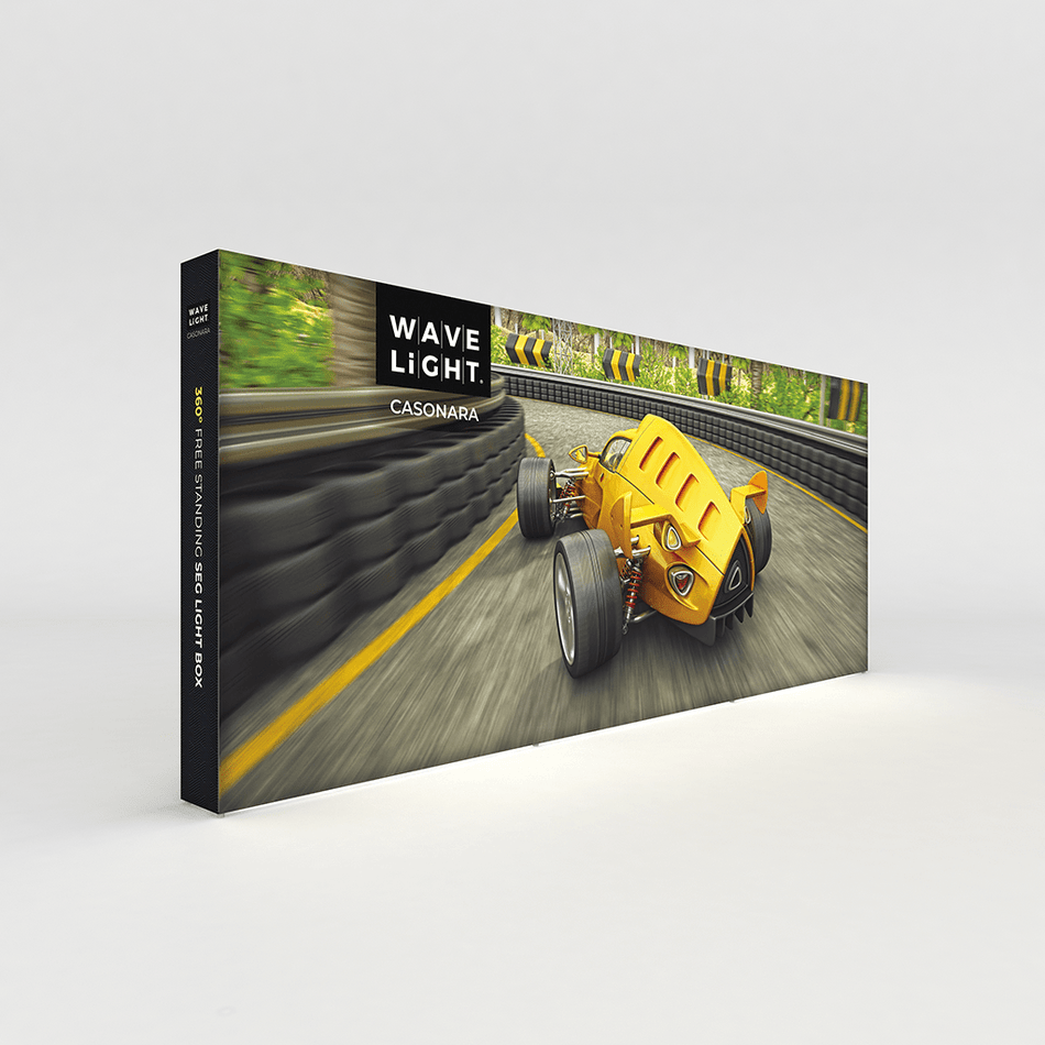 WaveLight® Casonara SEG Light Box Display - 20ft x 8ft - Blitz Sign & Displays