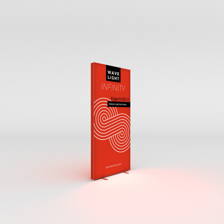 WaveLight® Infinity LED Light Box Display Stand - 950M 3ftW x 6.5ftH (Double Sided) - Blitz Sign & Displays