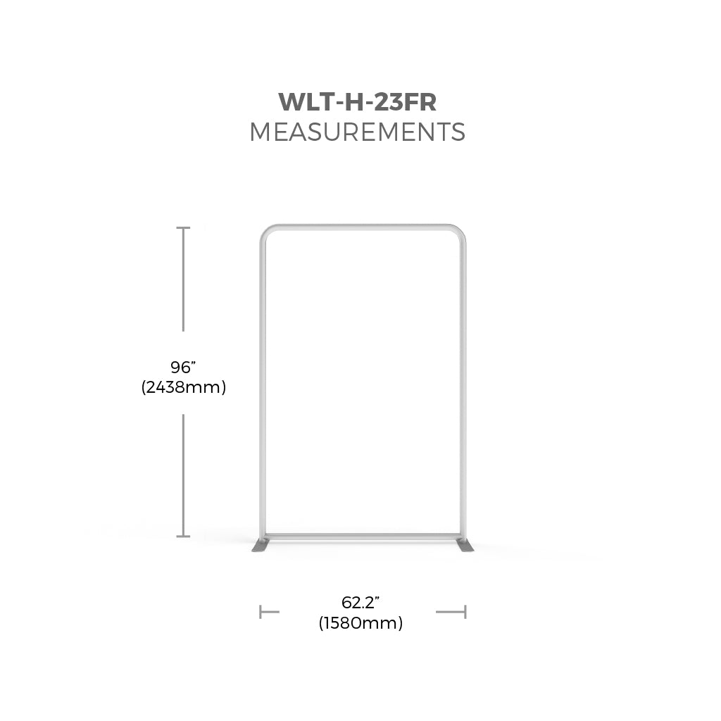 WaveLight® LED Backlit Display - 5ft - Blitz Sign & Displays