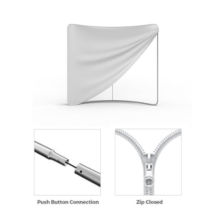 WaveLine® Display 20ft S - Curve - Blitz Sign & Displays