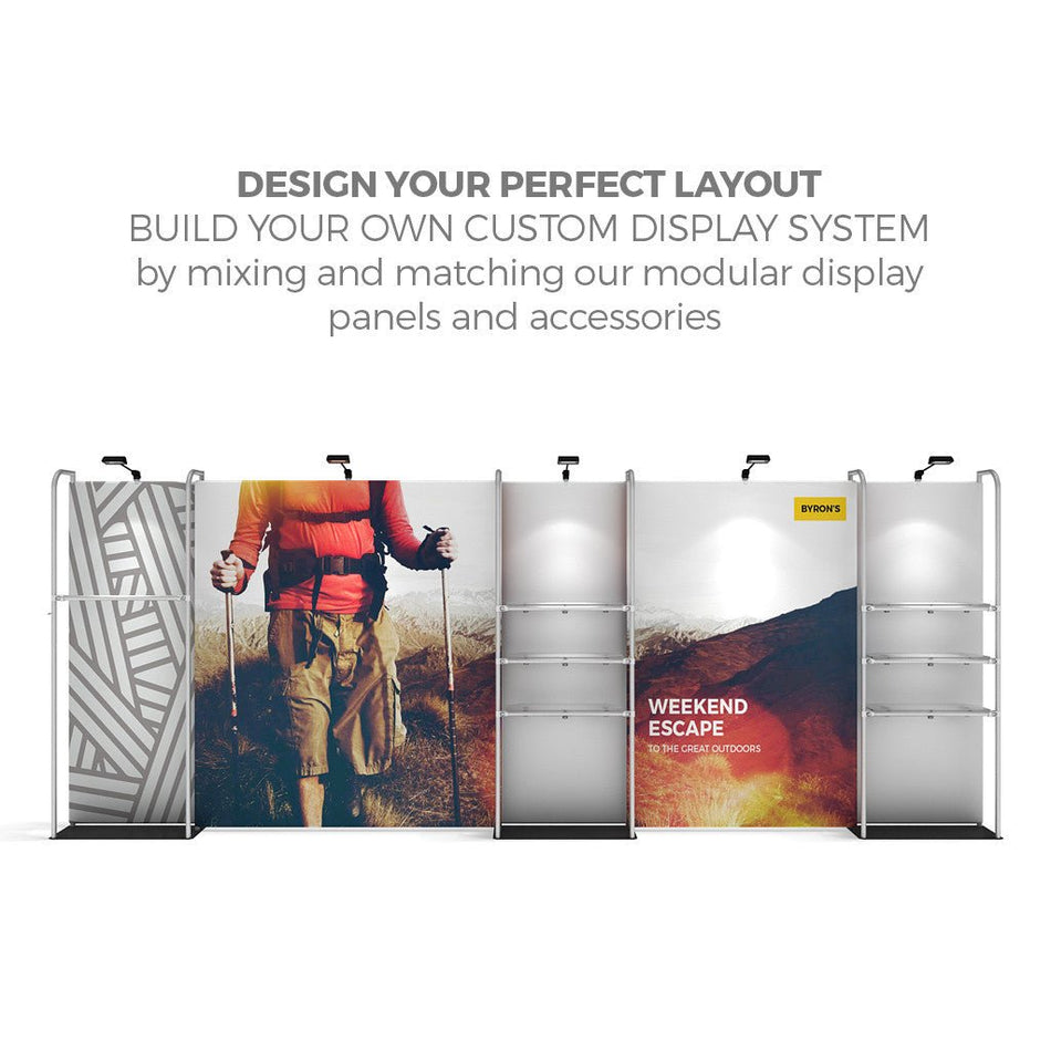 WaveLine® Merchandiser Kit 03 / 16ft - Blitz Sign & Displays